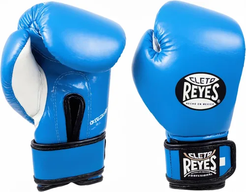 Vista 7 de CLETO REYES Guantes de boxeo profesionales para niños, niñas y niños, entrenamiento, sparring y perforación, MMA, kickboxing, Muay Thai, cuero