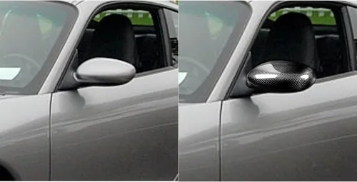 Vista 7 de Tapa de fibra de carbono para espejo retrovisor lateral para Porsche 911 996 1997-2004