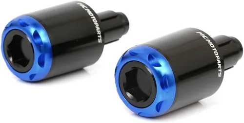 Vista 7 de mshine CNC Bar End Pesos para Yamaha Xmax 300 2017 – 2018, Negro