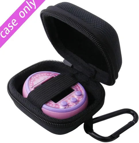 Vista 6 de Estuche de transporte de almacenamiento duro para Tamagotchi On Interactive Pet Game (negro)