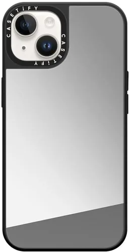 Vista 59 de CASETiFY Funda de espejo para iPhone Air [Reflejante/Compatible con Magsafe / Protección contra caídas de 4.9 pies de grado militar 1X] - Negro