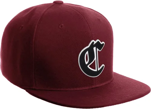 Vista 596 de Daxton Gorra clásica con visera de billete plano con letras del alfabeto inglés antiguo de la A a la Z