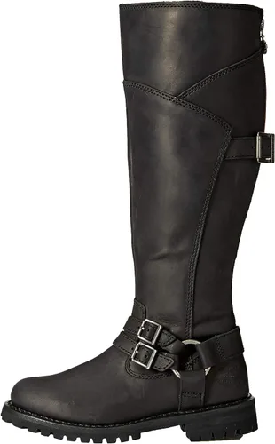 Vista 8 de HARLEY-DAVIDSON FOOTWEAR Botas de motocicleta Lomita para mujer, Negro