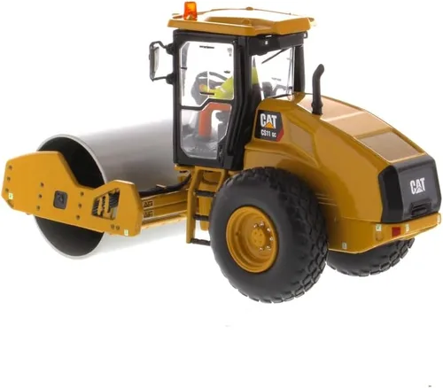 Vista 3 de Diecast Masters Compactador de suelo Caterpillar CS11 GC 1:50 High Line Series Cat Trucks & Construction Equipment Scale Model Collectible 85589