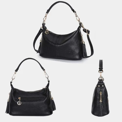 Vista 3 de MINTEGRA Bolsos para mujer Hobo Bolso de hombro Crossbody Bolso de hombro con borla