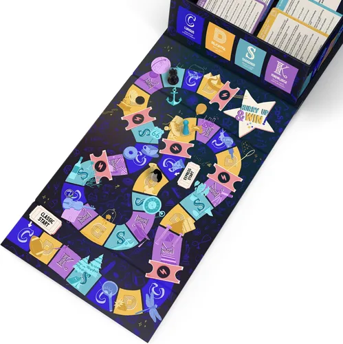 Vista 3 de Randolph CDSK Divertido juego de fiesta de trivia para adolescentes y adultos Ideal para noches de juego y grupos grandes Desafío de dos
