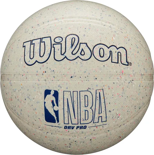 Vista 15 de Wilson NBA DRV Balón de baloncesto para exterior - Indigo/Beige, Tamaño 6, 28.5 pulgadas