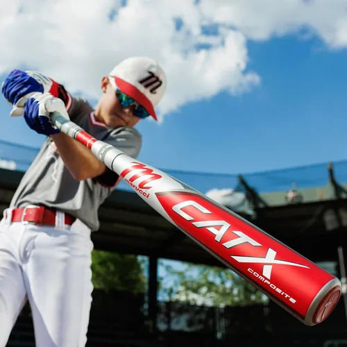 Vista 4 de Marucci CATX Bate de béisbol compuesto, barril de 2 3/4 pulgadas, -5, -8 caída, certificado USSSA