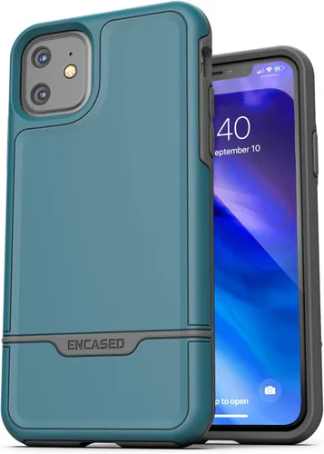 Vista 9 de ENCASED Rebel Armor - Funda para iPhone 11 - Funda ultra protectora resistente (negro)