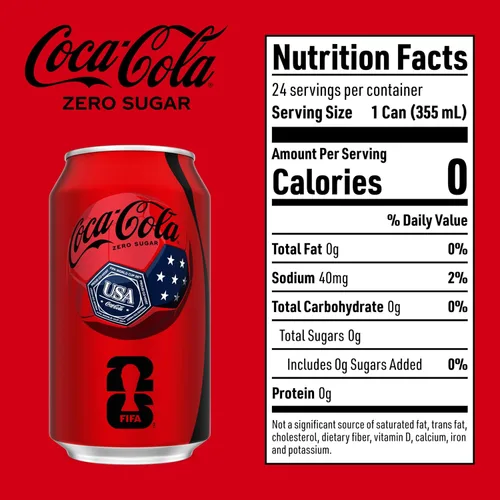 Vista 2 de Latas de Coca Cola Zero