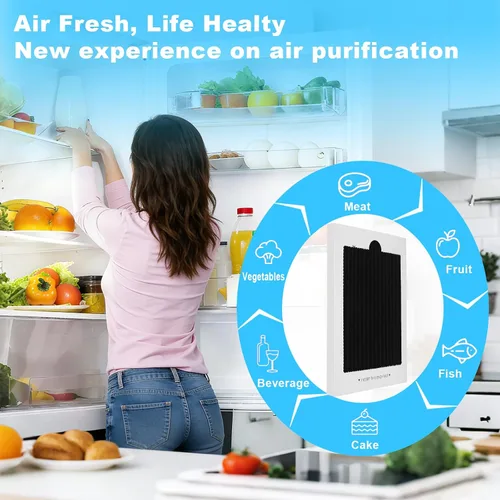 Vista 6 de Paquete de 6 filtros de aire de repuesto de alta calidad para refrigerador, filtro activado por carbón compatible con Frigidaire PAULTRA Pure Air