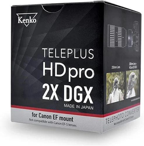 Vista 5 de KENKO - Teleplus 2X HD Pro DGX Teleconvertidor para Canon EF - Negro