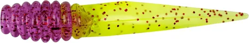 Vista 38 de Bobby Garland Slab Slay'R Señuelo de Pesca de Plástico Suave para Crappie, Equipo de Pesca y Accesorios, 2", Doble Arco Iris Plateado Arco iris