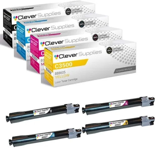 Vista 79 de CS - Cartucho de tóner compatible para Ricoh C220 406046 Color negro láser Aficio SP C220 Aficio SP C220A Aficio SP C220DN Aficio SP C220N Aficio SP
