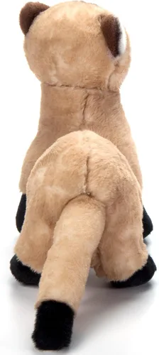 Vista 4 de The Petting Zoo Peluche de hurón de patas negras, regalos para niños, animales salvajes Onez, juguete de peluche de hurón, 12 pulgadas