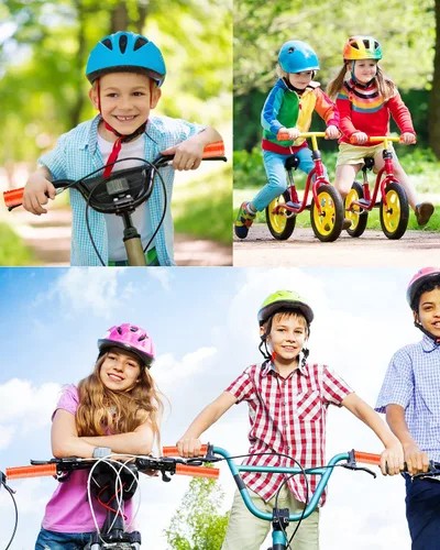 Vista 11 de MSDADA Puños de manillar de goma antideslizantes para niños, scooter, montaña, carretera, crucero