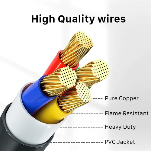 Vista 5 de Cable adaptador de 50 amperios a 15 amperios de 110 voltios, Nema 5-15P macho a 14-50R hembra conector de alimentación para cargadores EV de nivel 1