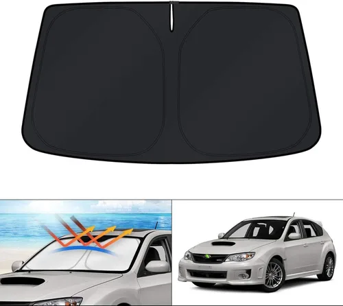 Vista 182 de KUST Parasol para parabrisas para BMW X1 F48 2016, 2017, 2018, 2019, 2020, 2021, 2022, accesorios de ajuste personalizado, parasol plegable