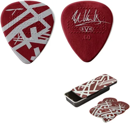 Vista 7 de Jim Dunlop EVH VH II Lata de Púas - 6 Púas/Lata