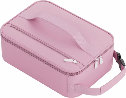 Vista 12 de HowFly Pequeña bolsa de merienda aislada para niños - Lonchera para mujeres/hombres - Bolsas de almuerzo enfriadoras plegables y reutilizables