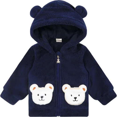 Vista 7 de Newborn Baby Girls Clothes Toddler Boys Fleece Jacket Neutral Winter Hoodie Coat
