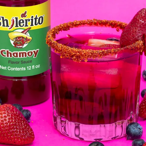 Vista 6 de EL CHILERITO - Paquete de 3 salsas sabor Chamoy 5L/166.5 onzas líquidas – Alimentos mexicanos – Excelente para adornar frutas y aperitivos – Sabor