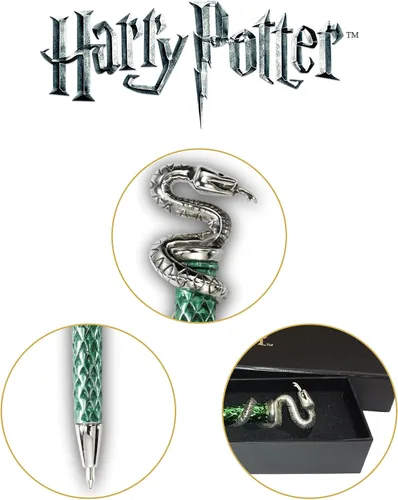 Vista 5 de The Noble Collection Harry Potter - Pluma Hogwart House - Slytherin
