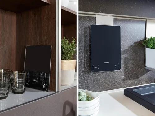 Vista 6 de Soehnle Page Profi 100, báscula digital de alimentos para cocinar y preparar comidas, báscula de cocina con pantalla LCD, báscula de alimentos