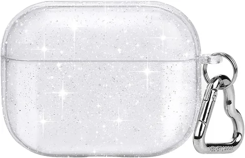 Vista 39 de Velvet Caviar Funda compatible con AirPods Pro de 2ª y 1ª generación, bonita funda protectora dura para mujer, diseño de lunares azules y aguamarina