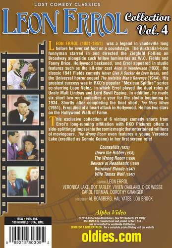 Vista 2 de Leon Errol Collection Volume 4 DVD