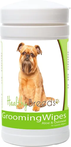 Vista 100 de Healthy Breeds Toallitas multiusos para aseo y desodorización para perros Affenpinscher – Más de 200 razas – Limpia las almohadillas para las patas