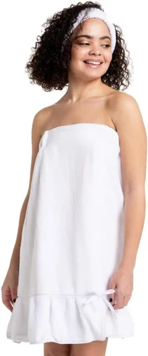 Vista 5 de Envoltura de spa - Toalla para mujer - Envoltura de bata de spa para mujer - Pareo de playa - Batas de dama de honor - Aqua
