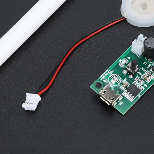 Vista 6 de Mini humidificador USB de 5 V, kit de disco de atomización, placa de atomización USB con control de interruptor de temporizador, controlador