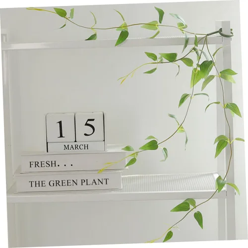 Vista 7 de Accesorios de arreglos florales Decoración del hogar Planta simulada verde Falsa Ery tallos flexibles