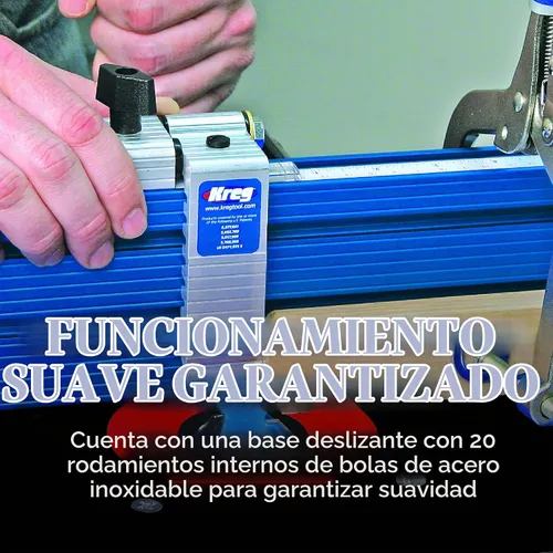 Vista 4 de Kreg PRS1200 Sistema de Marco Frontal Ranurado de Precisión
