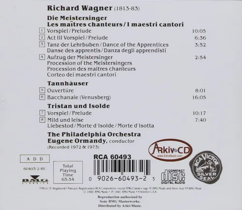 Vista 2 de Wagner Orchestral Highlights - Tristan Tannhauser Meistersinger