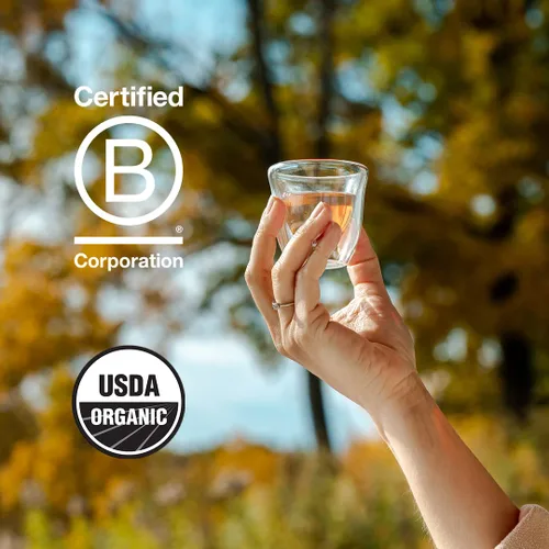 Vista 4 de Grace Farms BREATHE Wellness Mezcla de Té Orgánico (16 Sobres Piramidales) Cúrcuma y Jengibre con Hierbas Adaptogénicas Apoyo Inmunológico Sin