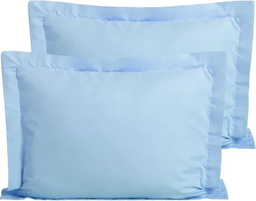 Vista 72 de FLXXIE Juego de 2 fundas de almohada estándar de microfibra, resistentes a la decoloración, a las arrugas y al encogimiento, fundas de almohada