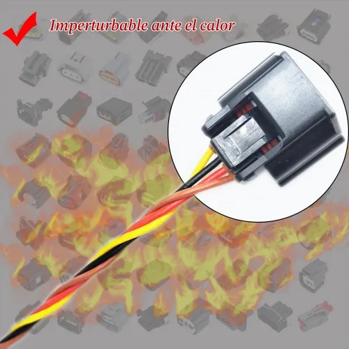Vista 4 de Sensor de flujo de aire masivo Conector Conector de Coleta Arnés 22680-3VA0A AFH60M-47 Reemplazo para Nissan Infinity