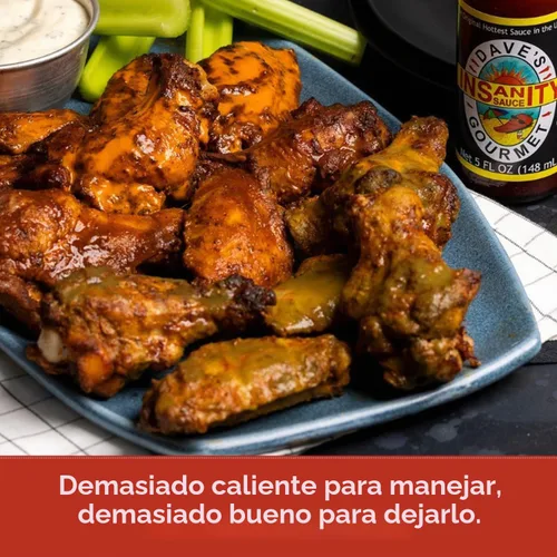 Vista 4 de Salsa de Dave's Gourmet, sabor Insanity, 5 onzas