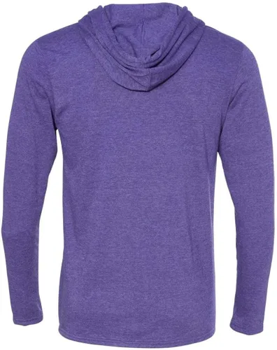Vista 2 de Yoga Clothing For You playera ligera de algodón con capucha para hombre