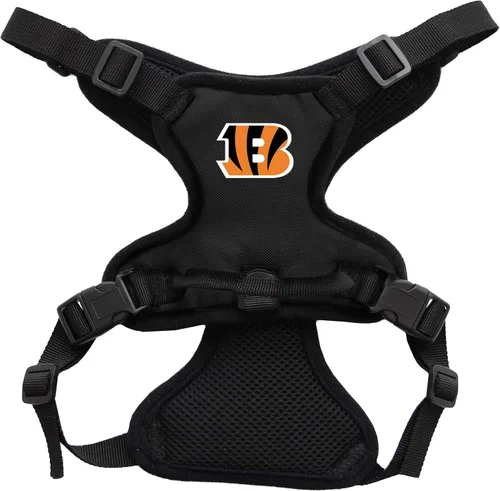 Vista 33 de Littlearth NFL Las Vegas Raiders Pet Front Clip Harness, Team Color, Small