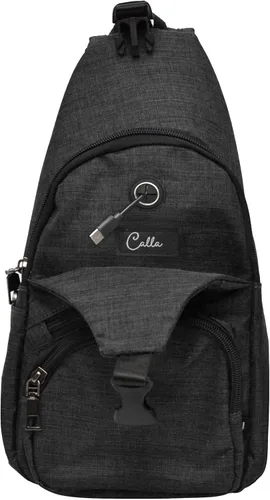 Vista 59 de Nupouch Mochila cruzada antirrobo, carga USB, mochila ligera para viajes, senderismo, todos los días