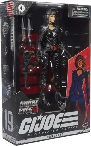 Vista 3 de G.I. Joe Classified Series - Snake Eyes: G.I. Joe Origins Baroness - Figura coleccionable 19, juguete de alta calidad a escala de 6 pulgadas
