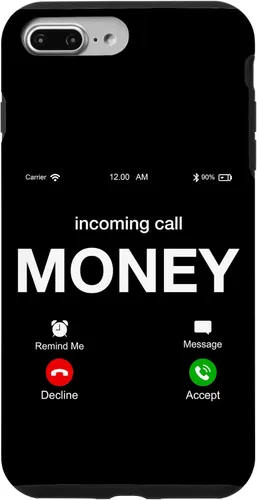 Vista 12 de Incoming Call Money is Calling Illustration Graphic Designs - Carcasa para iPhone 17