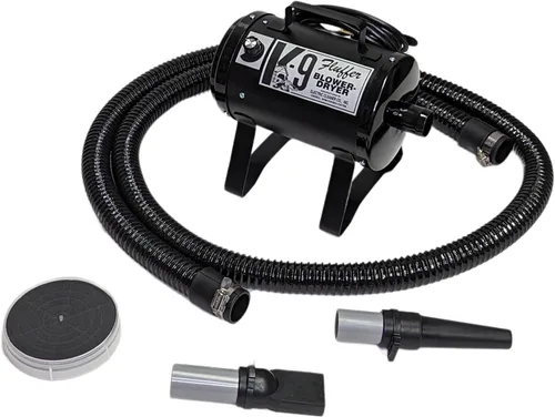 Vista 11 de Electric Cleaner Company K9 Fluffer - Secador de perros - Potente soplador portátil para perros y mascotas, color negro