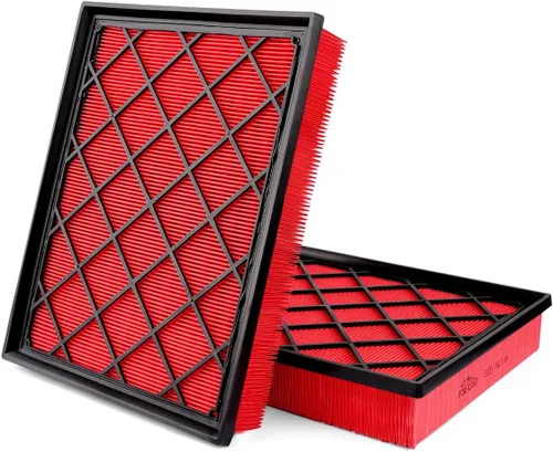 Vista 35 de Filtro de aire de motor CA12404 se adapta a 19-26 Chevrolet Silverado 1500/GMC Sierra 1500 21 22 23 24 25 26 Tahoe/Suburban/GMC Yukon Filtro de aire