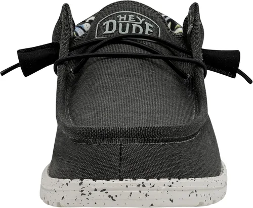 Vista 7 de Hey Dude Men's Wally Stretch Canvas Moc Toe Shoes