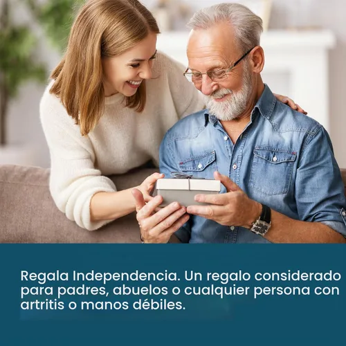 Vista 9 de Dext - Abrelatas de Anilla, Abrelatas de Latas Pop para Personas Mayores, Artritis y Parkinson, Fácil de Abrir, Mango Ergonómico con Agarre Cómodo.