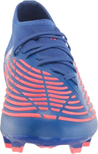 Vista 2 de adidas Tenis unisex Edge2 para terreno firme Core BlackCloud WhiteVivid Red